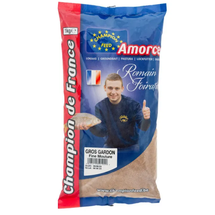 Amorce Champion Feed CDF Gros Gardon Fine Mouture – 1 kg